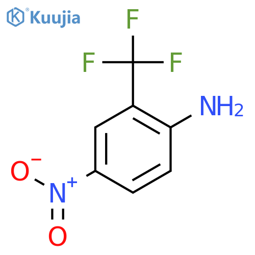 2-Amino-5-nitrobenzotrifluoride structure