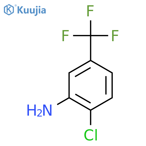 3-Amino-4-chlorobenzotrifluoride structure