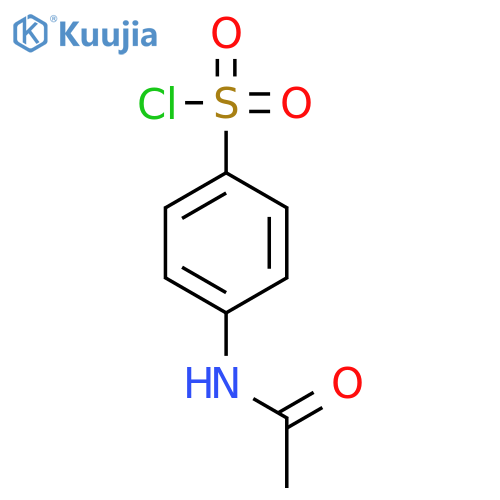 4-acetamidobenzene-1-sulfonyl chloride structure