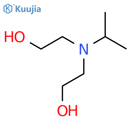 Ethanol,2,2'-[(1-methylethyl)imino]bis- structure