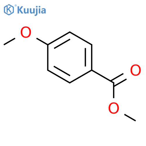 Methyl 4-methoxybenzoate structure
