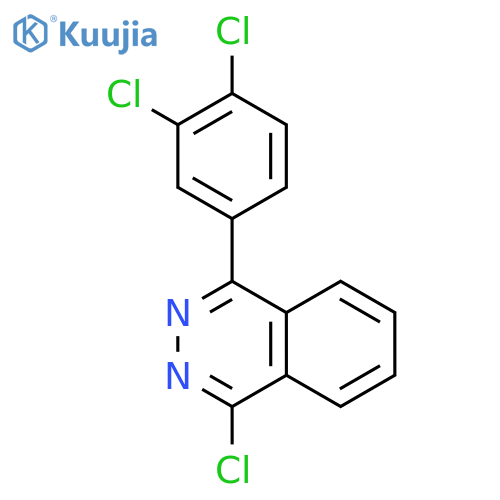 1-chloro-4-(3,4-dichlorophenyl)phthalazine structure