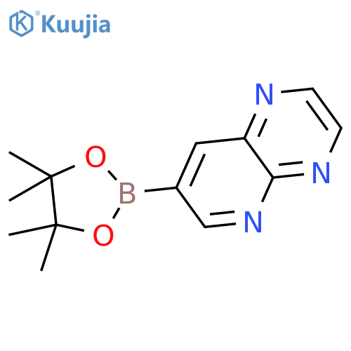 7-(4,4,5,5-Tetramethyl-1,3,2-dioxaborolan-2-yl)pyrido[2,3-b]pyrazine structure