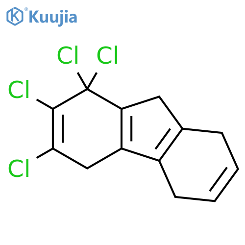 1H-Fluorene, tetrachloro-4,5,8,9-tetrahydro- structure