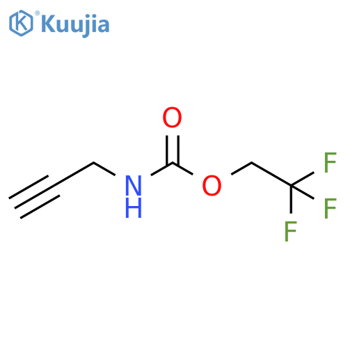 2,2,2-trifluoroethyl N-(prop-2-yn-1-yl)carbamate structure