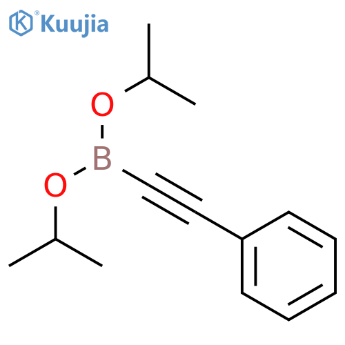 2-Phenylacetylene-1-boronic Acid Diisopropylester structure