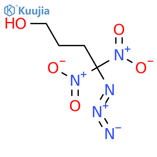 1-Butanol, 4-azido-4,4-dinitro- structure