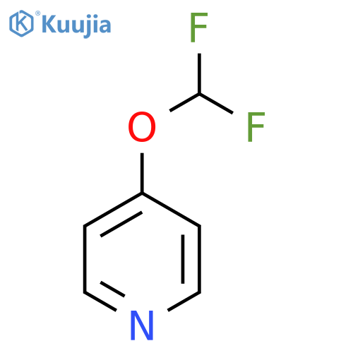 4-(Difluoromethoxy)pyridine structure
