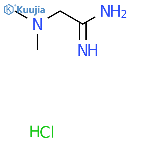 2-(Dimethylamino)ethanimidamide hydrochloride structure