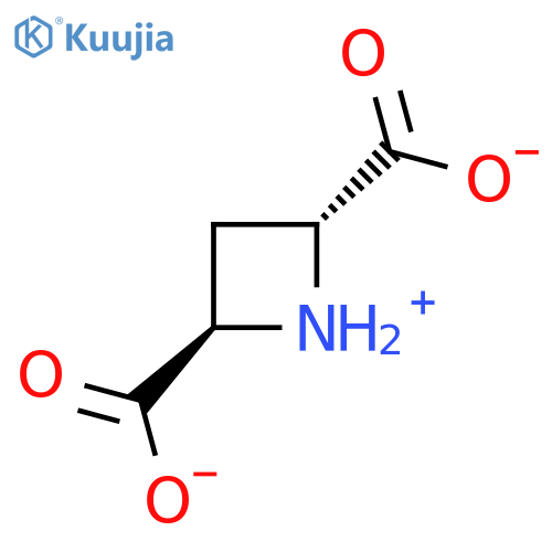 trans-azetidine-2,4-dicarboxylic acid structure