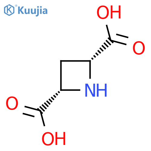 2,4-Azetidinedicarboxylicacid, (2R,4S)-rel- structure