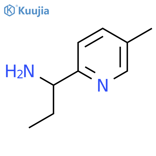 1-(5-Methylpyridin-2-yl)propan-1-amine structure