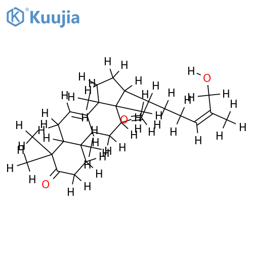 (24Z)-27-hydroxy-3-oxo-7,24-tirucalladien-21-al structure