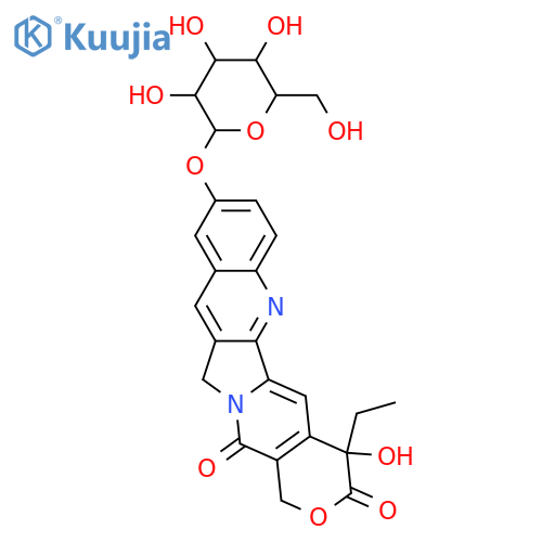 Camptothecin; (S)-form, 10-β-D-Glucopyranosyloxy structure
