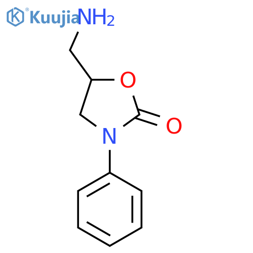 5-(Aminomethyl)-3-phenyl-1,3-oxazolidin-2-one structure