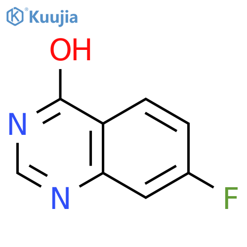 7-Fluoro-4-hydroxyquinazoline structure