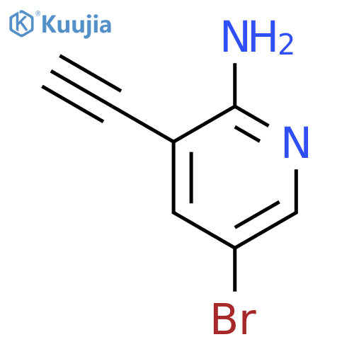 5-Bromo-3-ethynylpyridin-2-ylamine structure