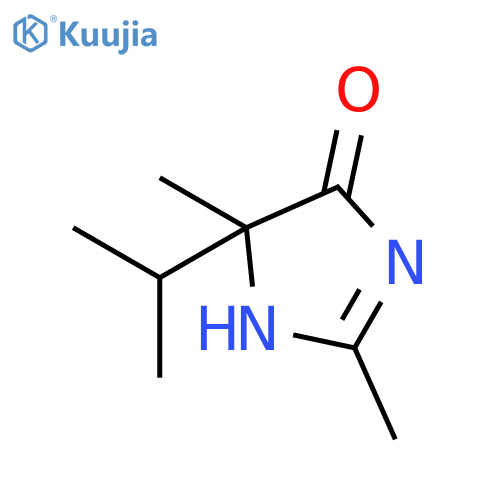 4H-Imidazol-4-one, 1,5-dihydro-2,5-dimethyl-5-(1-methylethyl)- structure