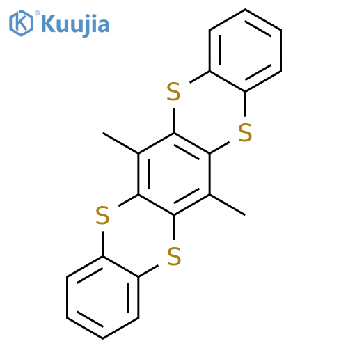 [1,4]Benzodithiino[2,3-b]thianthrene, 6,13-dimethyl- structure