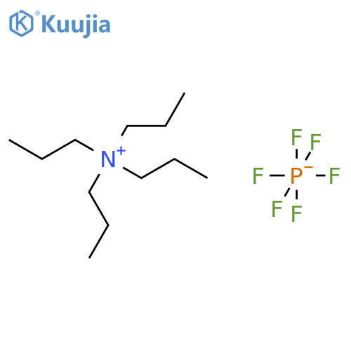 1-Propanaminium, N,N,N-tripropyl-, hexafluorophosphate(1-) structure