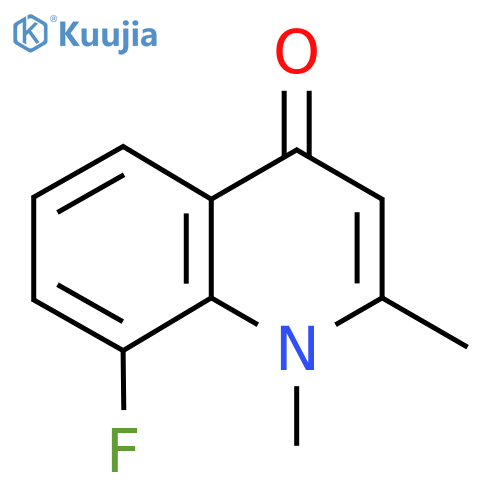 8-Fluoro-1,2-dimethylquinolin-4(1H)-one structure