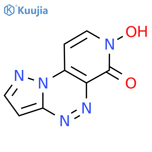 7-Hydroxypyrazolo5,1-cpyrido4,3-e1,2,4triazin-6(7H)-one structure