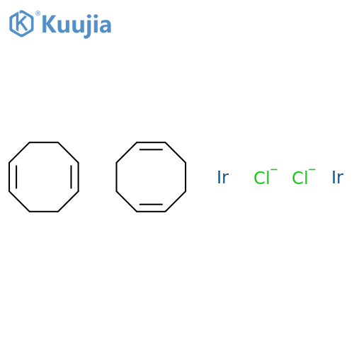 Di-μ-chlorobis[(η-cycloocta-1,5-diene)iridium(Ⅰ)] structure