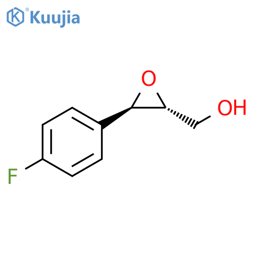 2-Oxiranemethanol, 3-(4-fluorophenyl)-, (2R,3R)-rel- structure