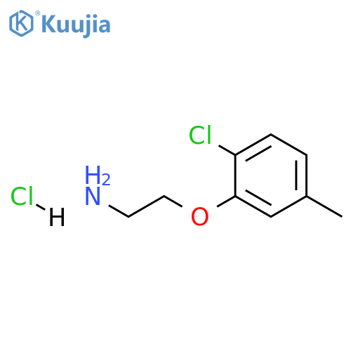 [2-(2-chloro-5-methylphenoxy)ethyl]amine hydrochloride structure