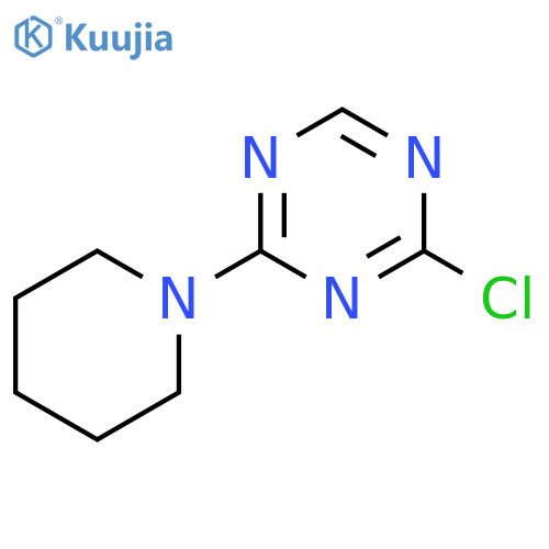 2-Chloro-4-(piperidino)-1,3,5-triazine structure