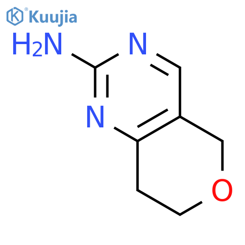 7,8-Dihydro-5H-pyrano4,3-dpyrimidin-2-amine structure