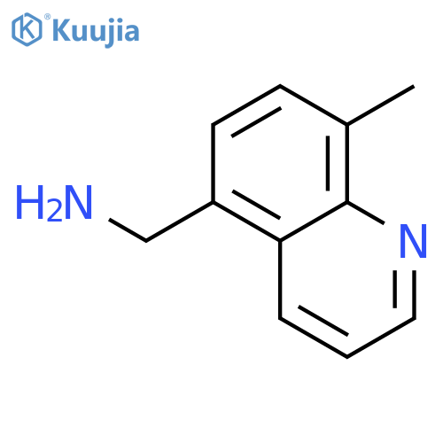 1-(8-Methyl-5-quinolinyl)methanamine structure