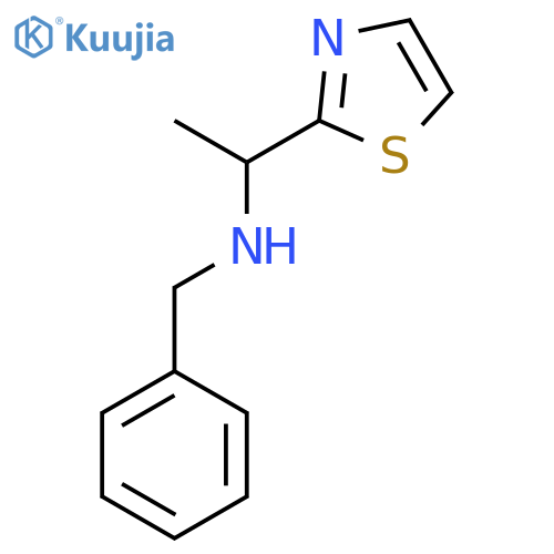 benzyl1-(1,3-thiazol-2-yl)ethylamine structure