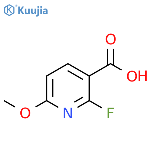2-Fluoro-6-methoxypyridine-3-carboxylic Acid structure