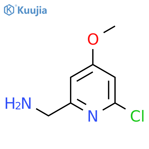 (6-Chloro-4-methoxypyridin-2-YL)methanamine structure