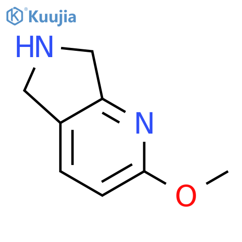 2-Methoxy-6,7-dihydro-5H-pyrrolo[3,4-b]pyridine structure