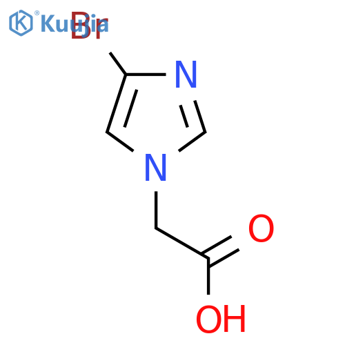 2-(4-bromo-1H-imidazol-1-yl)acetic acid structure