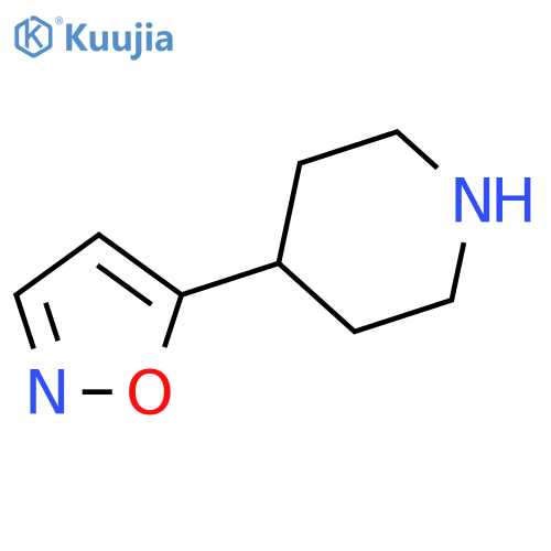 Piperidine, 4-(5-isoxazolyl)- structure
