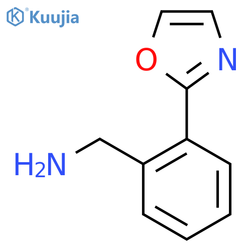 2-(2-Oxazolyl)benzenemethanamine structure
