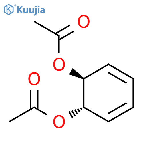 3,5-Cyclohexadiene-1,2-diol, diacetate, (1S,2S)- structure