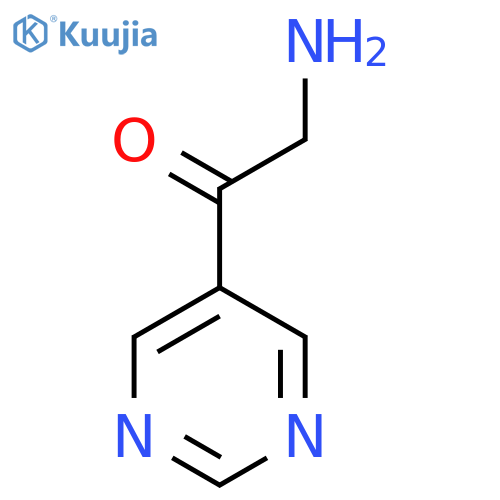 2-Amino-1-(pyrimidin-5-yl)ethan-1-one structure