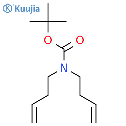 tert-Butyl di(but-3-en-1-yl)carbamate structure