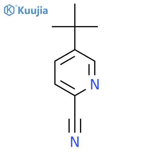 5-(Tert-Butyl)picolinonitrile structure