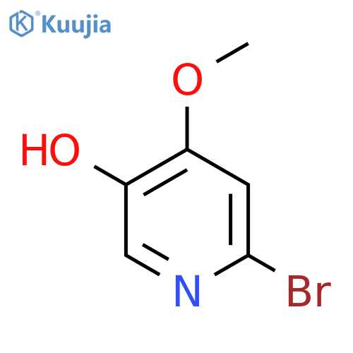 6-bromo-4-methoxypyridin-3-ol structure