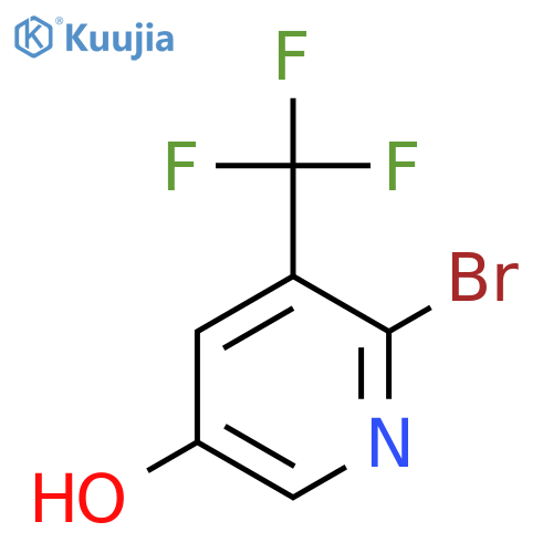 6-Bromo-5-(trifluoromethyl)pyridin-3-ol structure