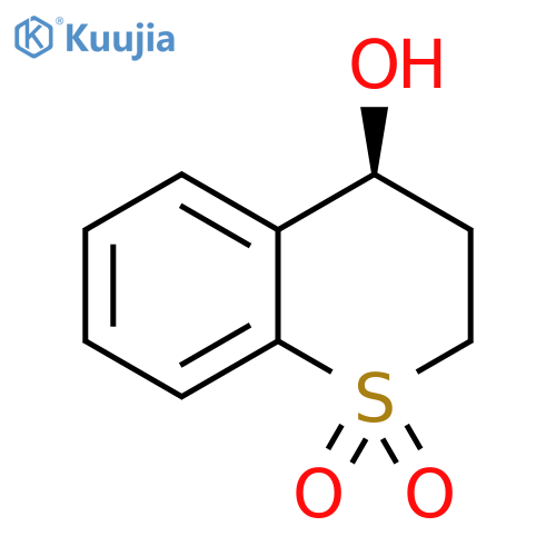 (4S)-4-hydroxy-3,4-dihydro-2H-1lambda6-benzothiopyran-1,1-dione structure