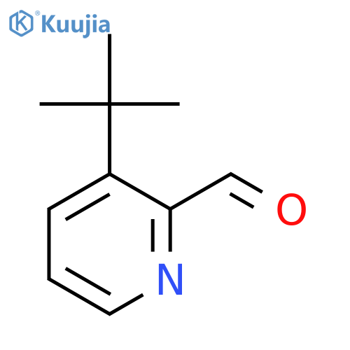 3-tert-butylpyridine-2-carbaldehyde structure