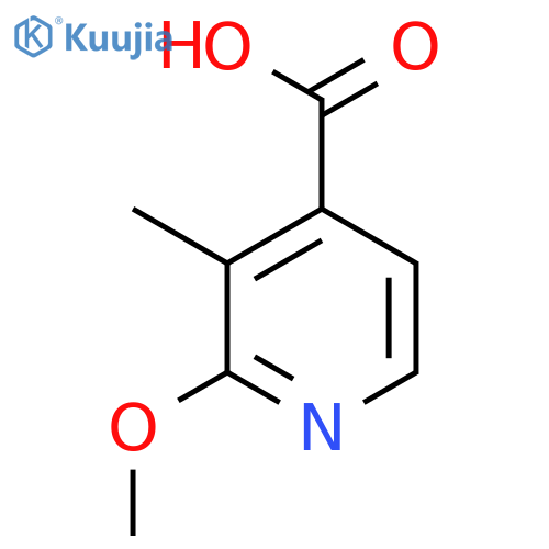 2-Methoxy-3-methylisonicotinic acid structure