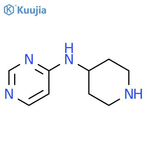 N-(piperidin-4-yl)pyrimidin-4-amine structure