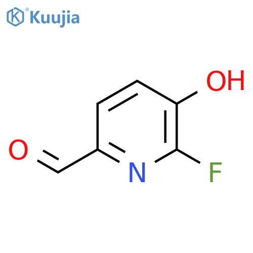 6-Fluoro-5-hydroxypicolinaldehyde structure